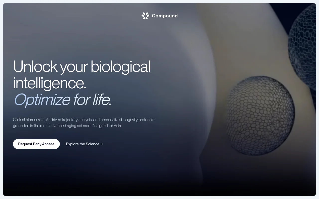 Compound homepage
