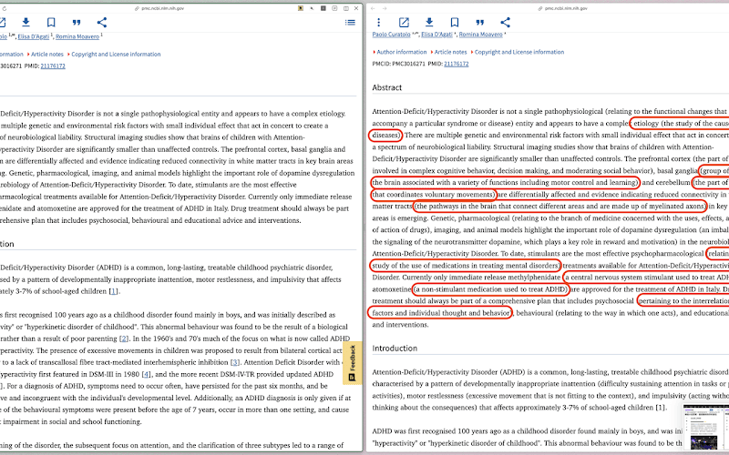 Inline annotation extension interface