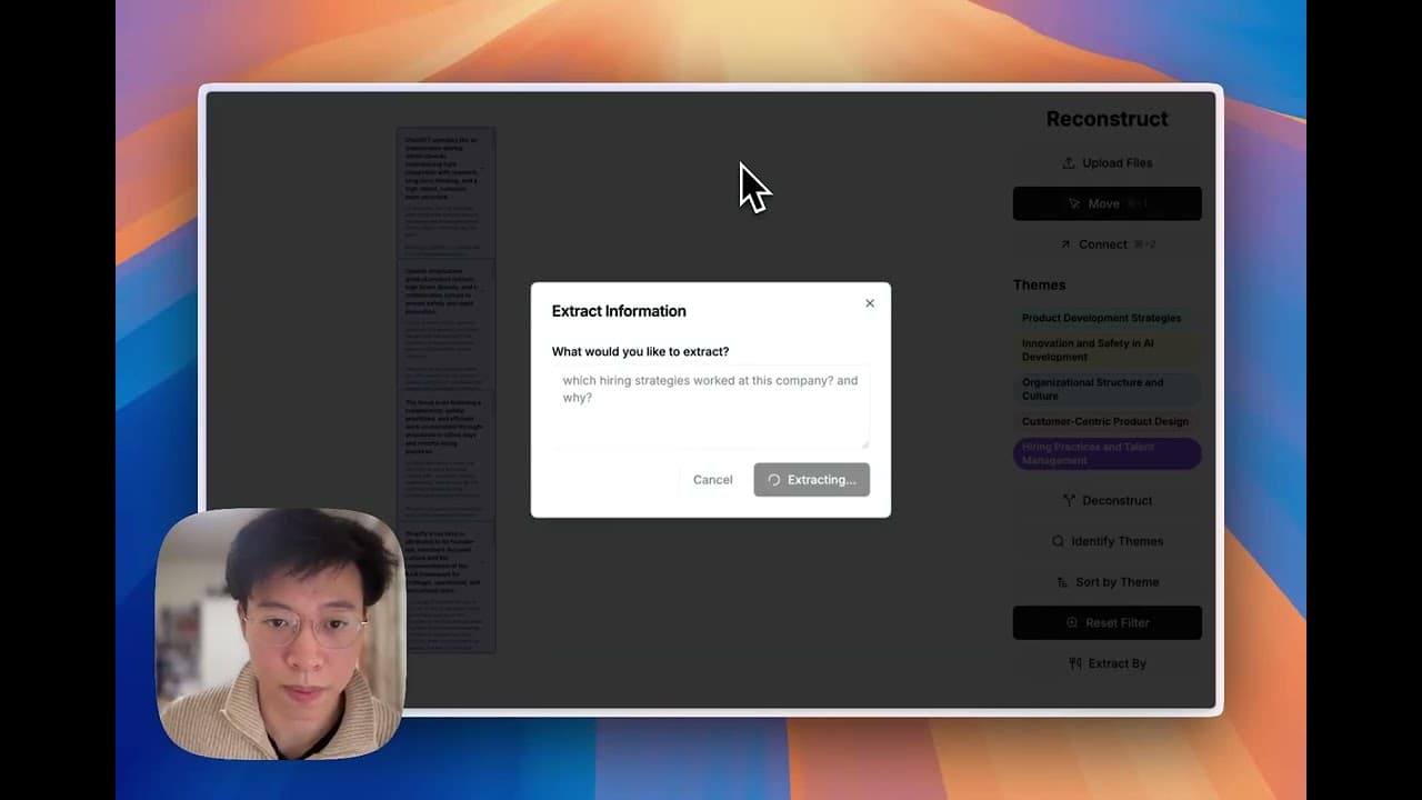 Reconstruct Demo Video